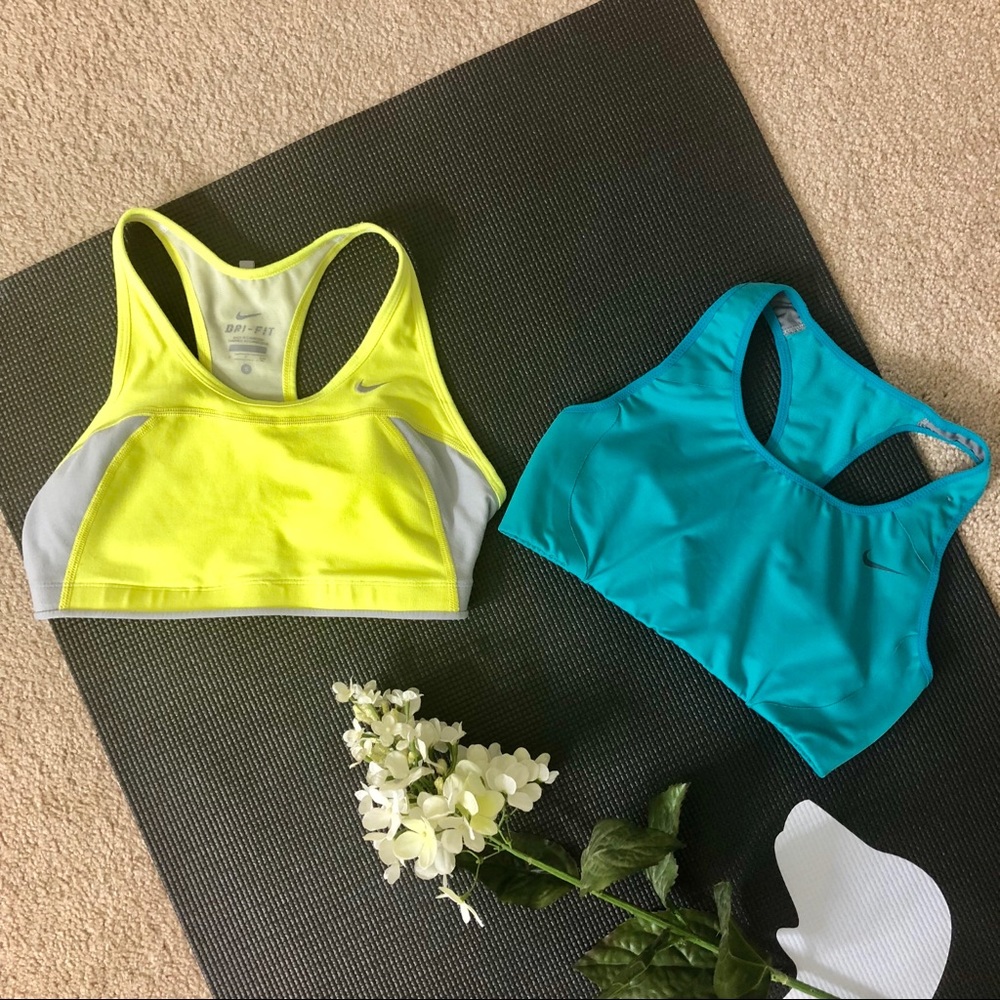 ‼️SOLD‼️2 Nike sports bra bundle